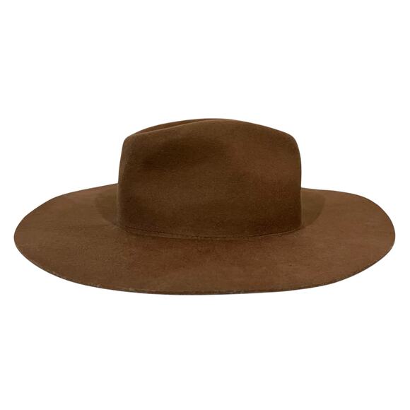 Kittenish by Jesse James Decker Women’s Hat Josie Wool Wide Brim Brown main image 5